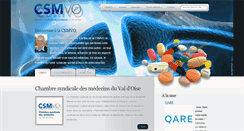 Desktop Screenshot of csmvo.fr
